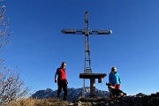 Alla CROCE del MONTE CASTELLO (1425 m) il 20 novembre 2017